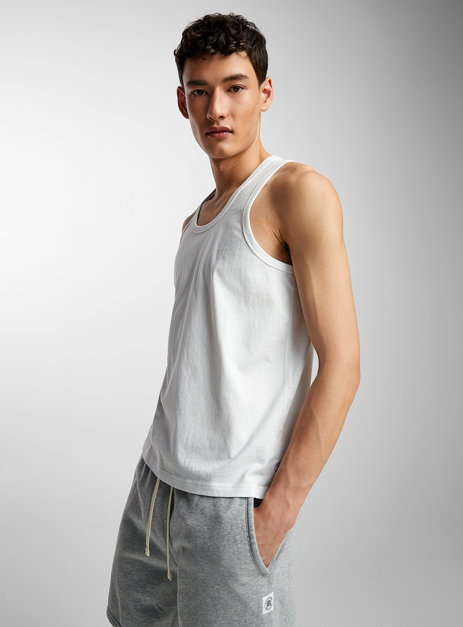 Shop Reigning Champ Sporty Vest In White