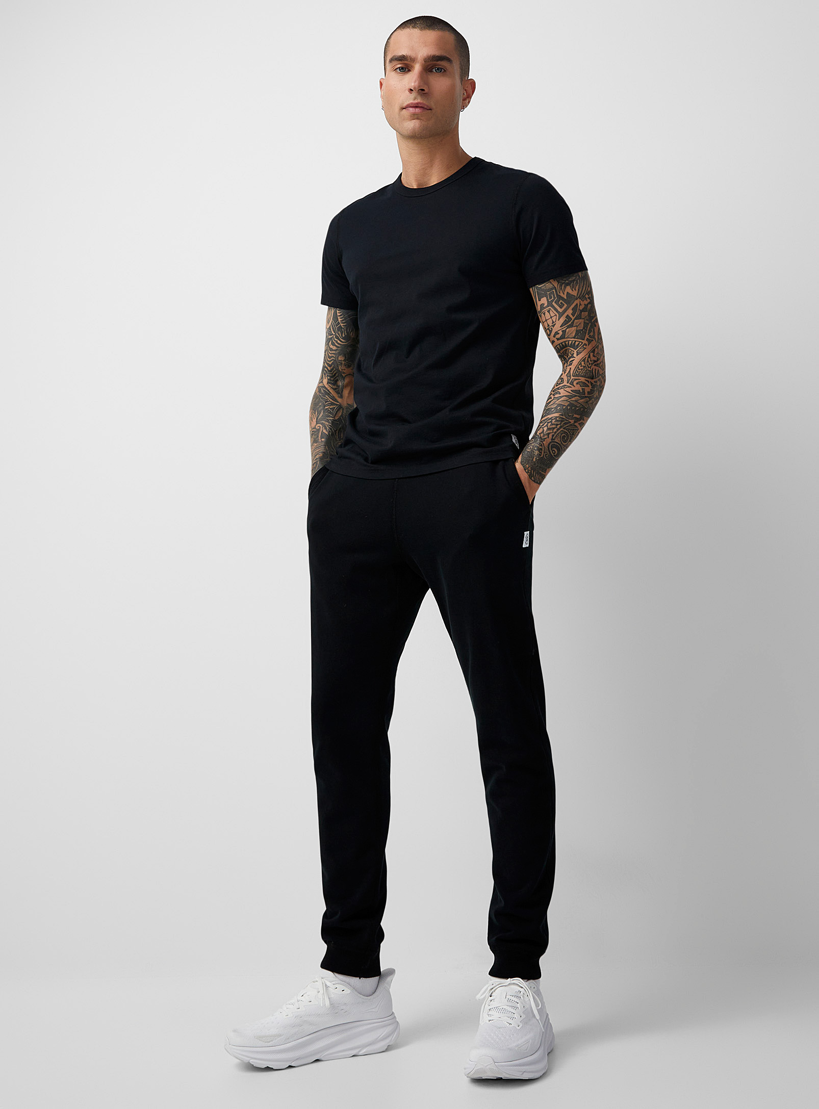 Reigning Champ Champ Terry Joggers In Black
