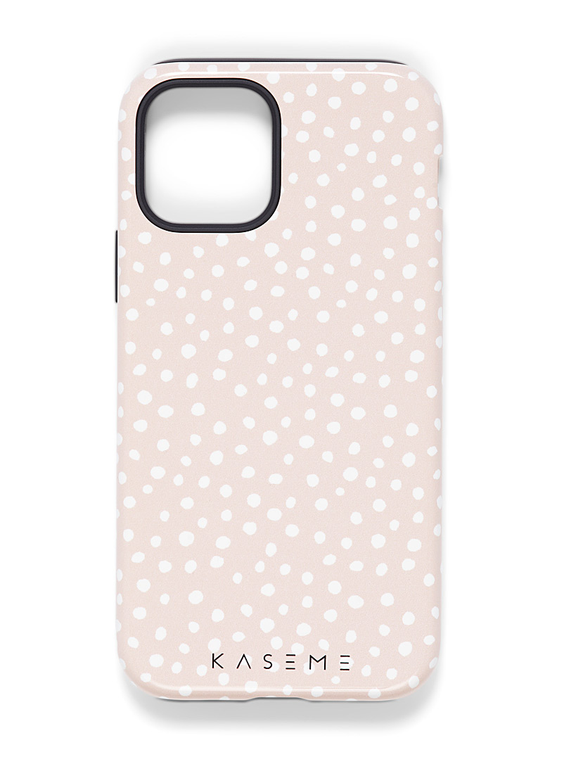 KaseMe Ecru/Linen Fashion pattern iPhone 12/12 Pro case for women