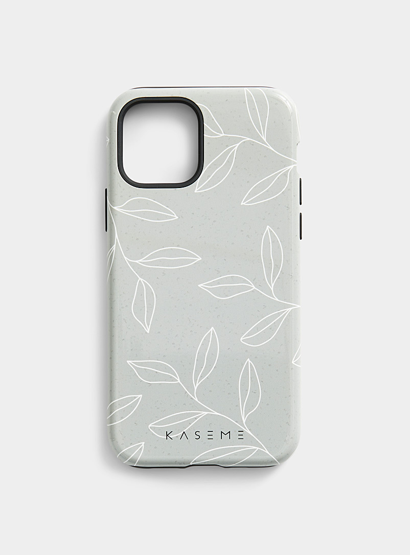 KaseMe Mossy Green Fashion pattern iPhone 12/12 Pro case for women