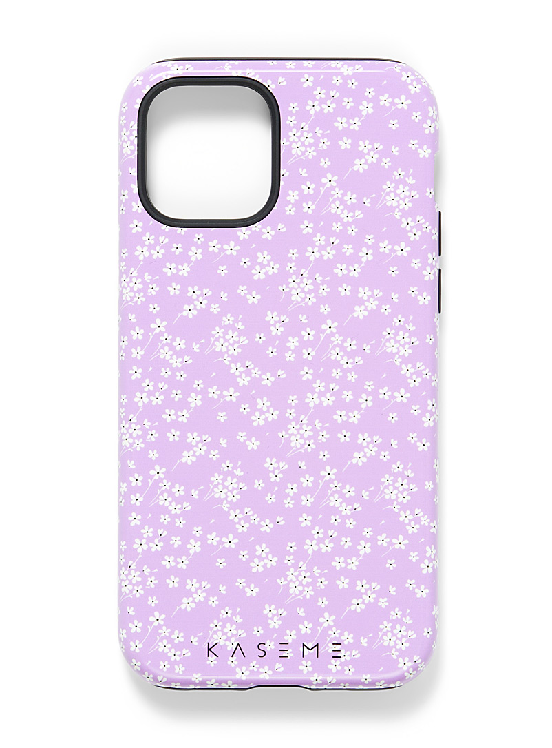 KaseMe Purple Fashion pattern iPhone 12/12 Pro case for women
