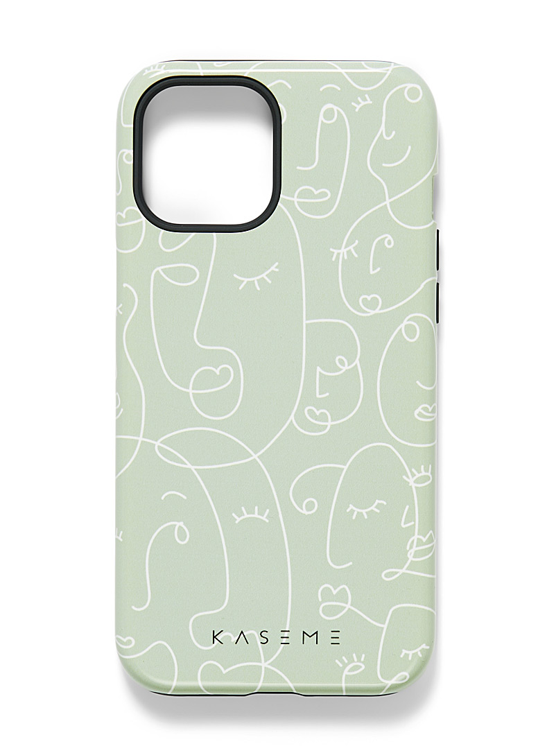 KaseMe: L'étui pour iPhone 12 Pro Max motif mode Vert bouteille pour femme