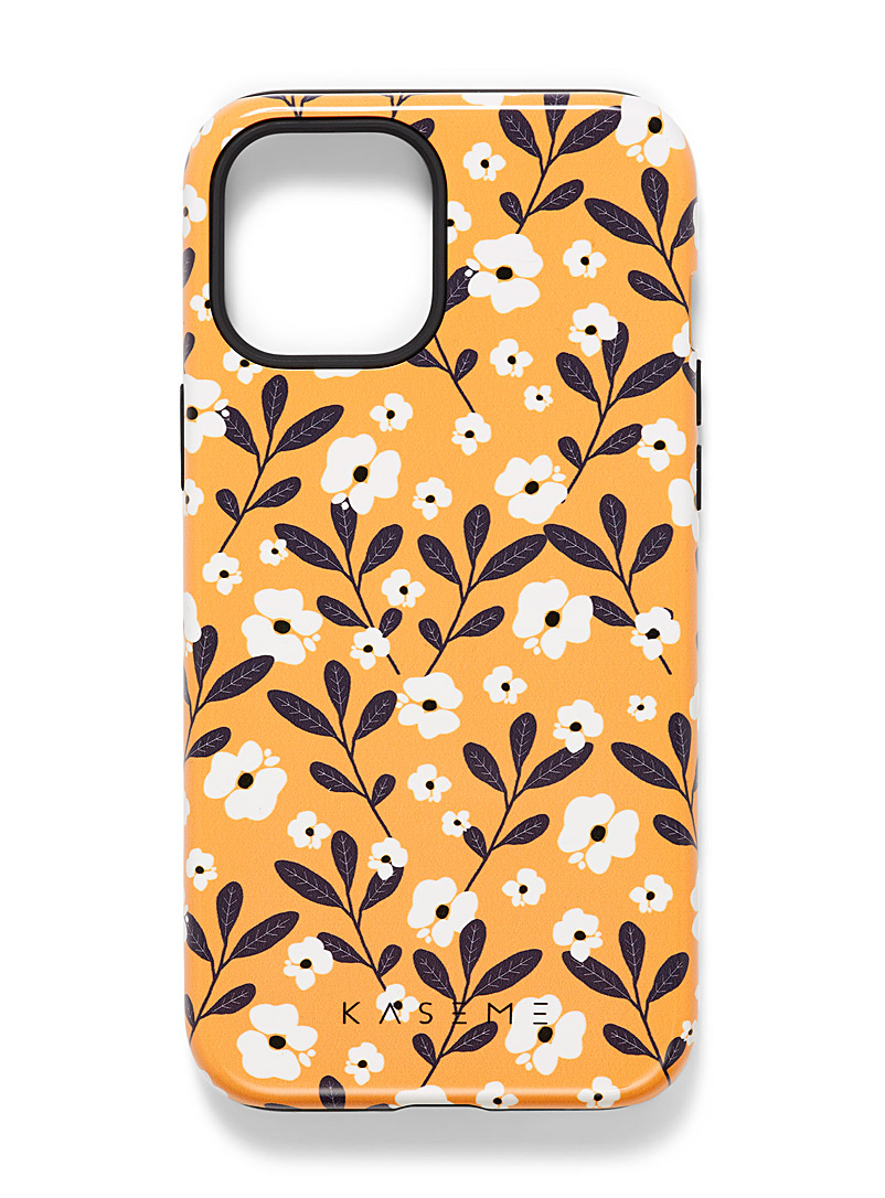 KaseMe Dark Yellow Fashion pattern iPhone 12 Pro Max case for women