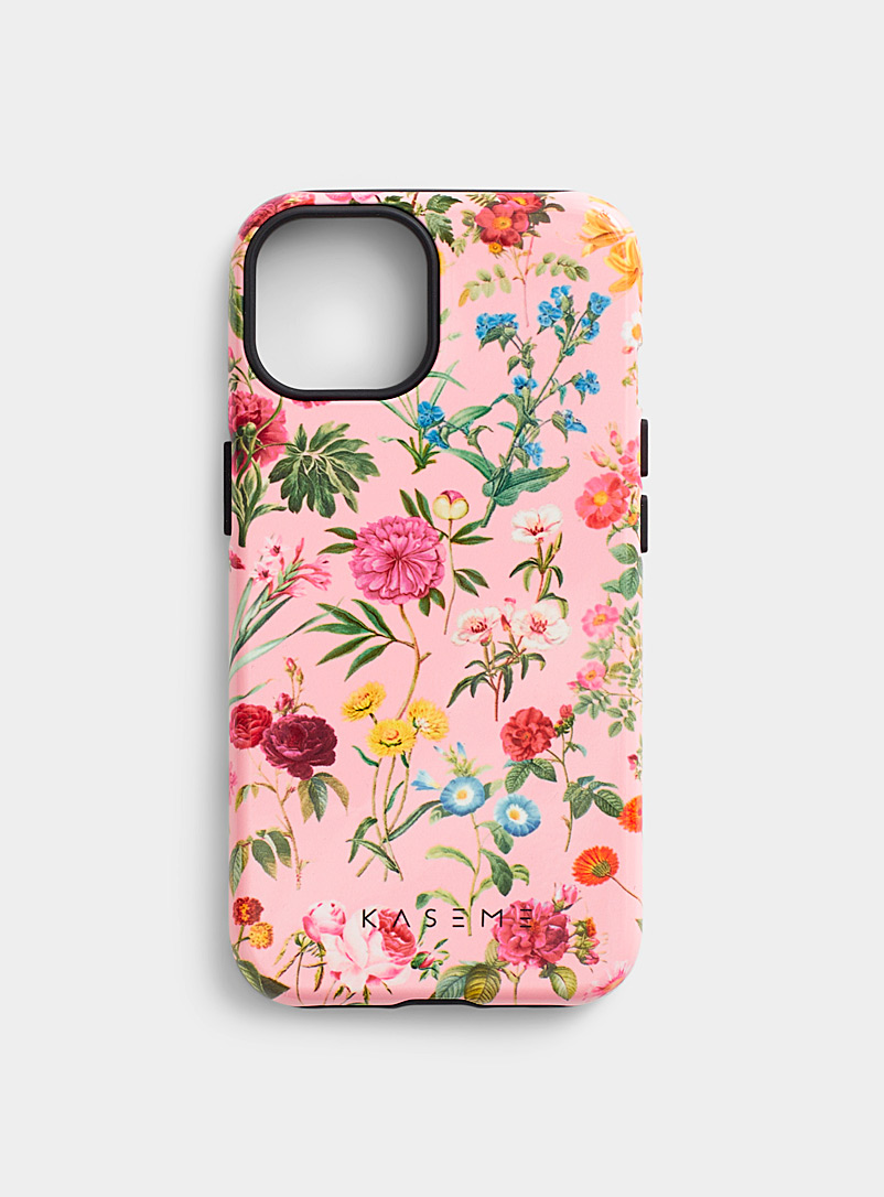 KaseMe Pink Fashion pattern iPhone 14 case for women