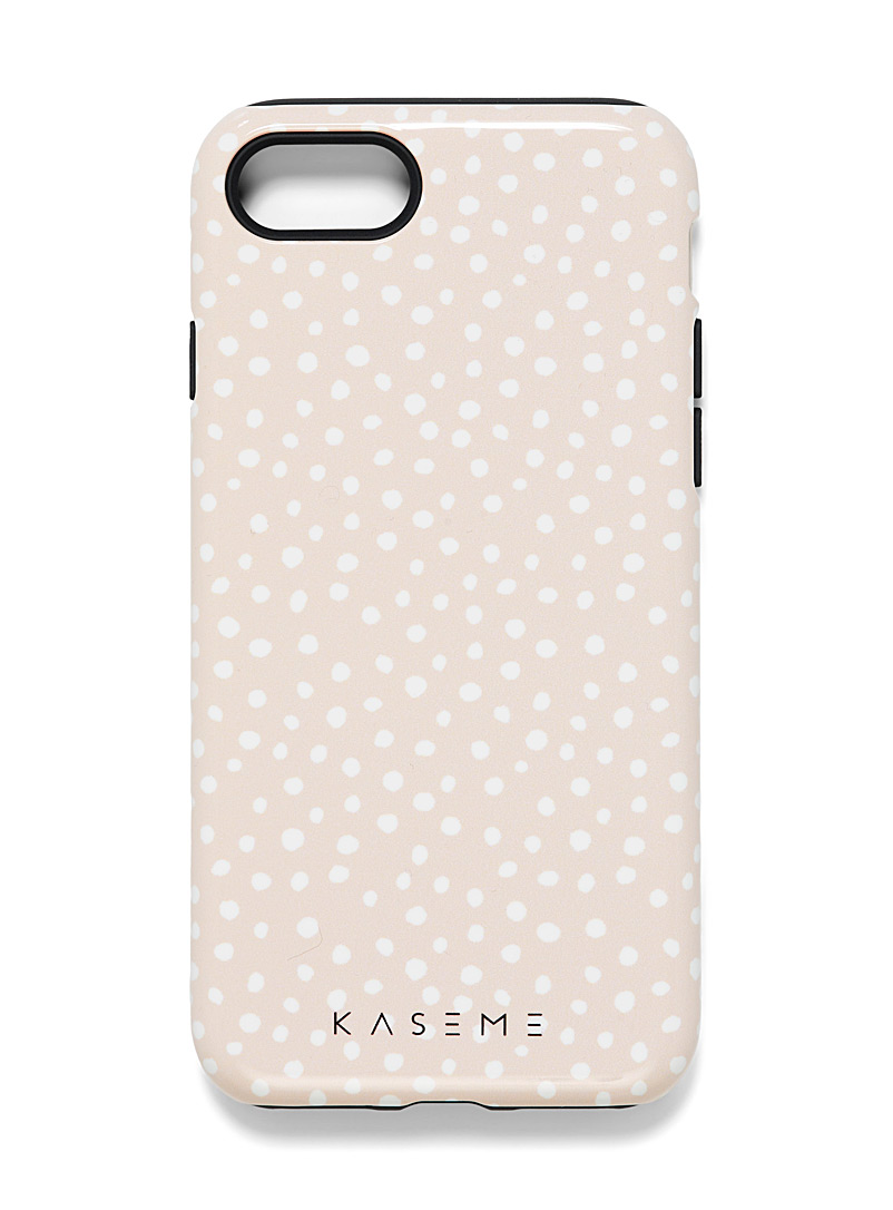 KaseMe Ecru/Linen Whimsical iPhone 7/8 case for women