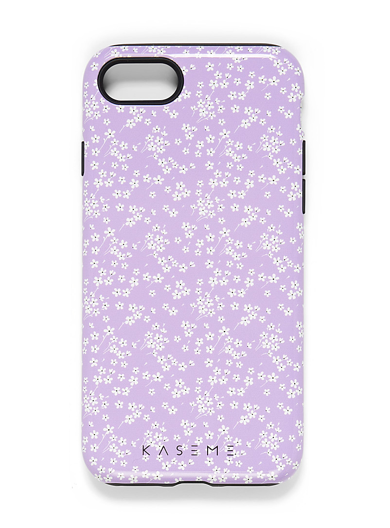 KaseMe Purple Whimsical iPhone 7/8 case for women