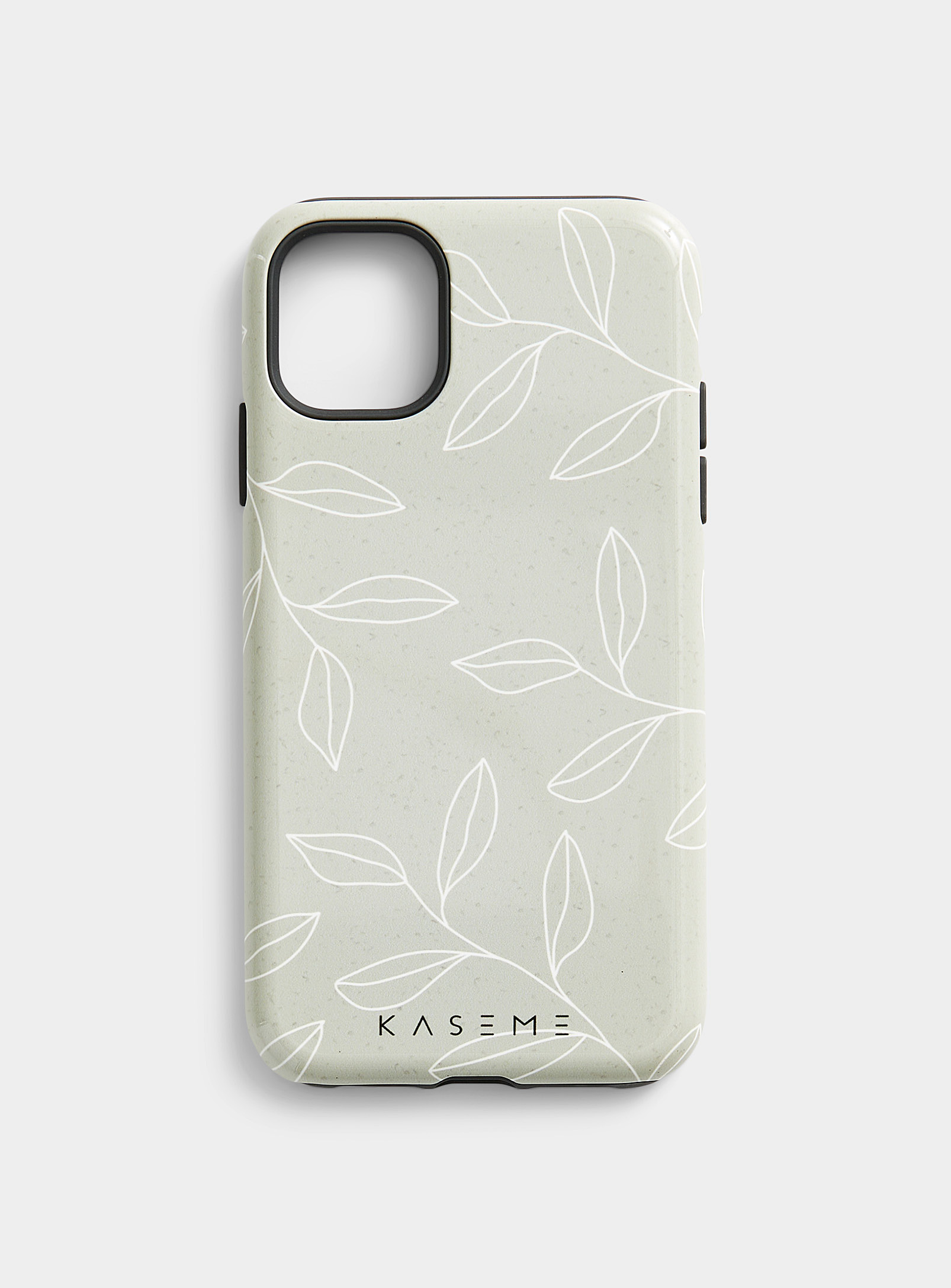 Kaseme Patterned Case For Iphone 11 In Mossy Green