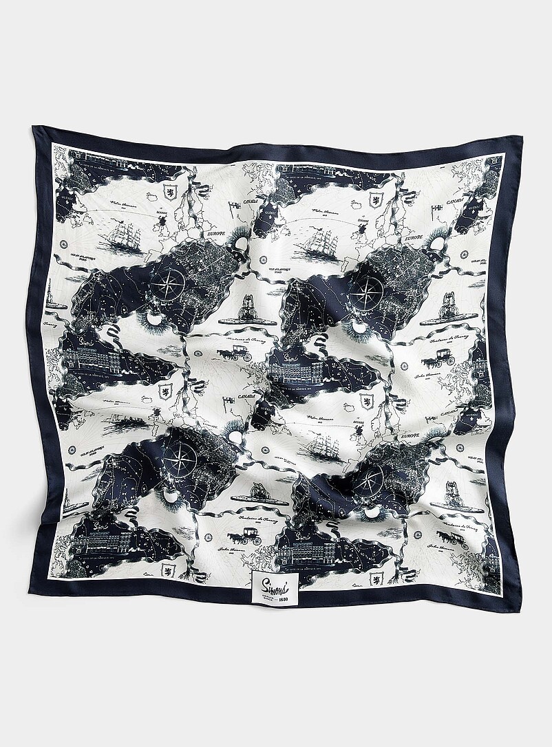 A Grand Voyage Pure Silk Scarf Our History, Our Heritage Collection Unisex