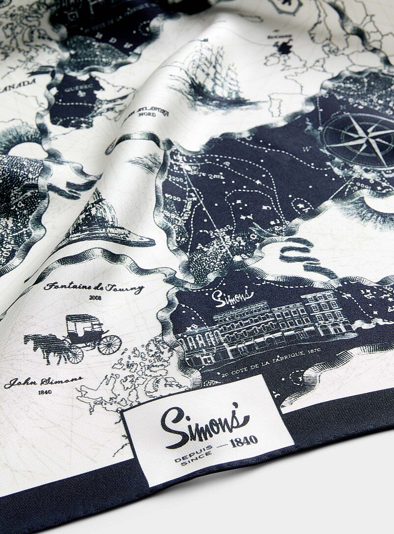 A Grand Voyage pure silk scarf Our History, Our Heritage Collection Unisex product image 2