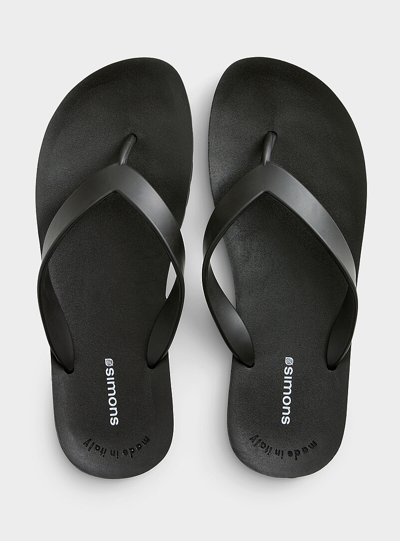 Simons: La sandale de plage &eacute;pur&eacute;e <b>Collection exclusive d'Italie</b> Brun pour homme