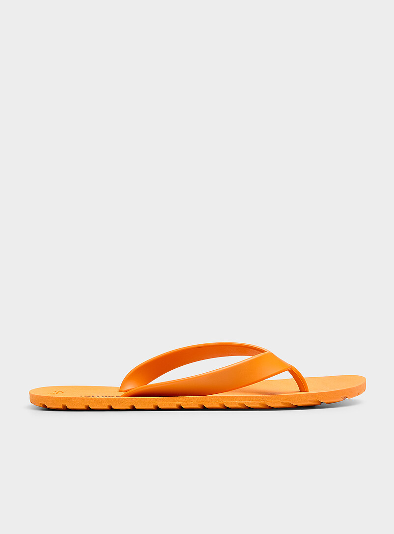 Simons: La sandale de plage &eacute;pur&eacute;e <b>Collection exclusive d'Italie</b> Brun pour homme