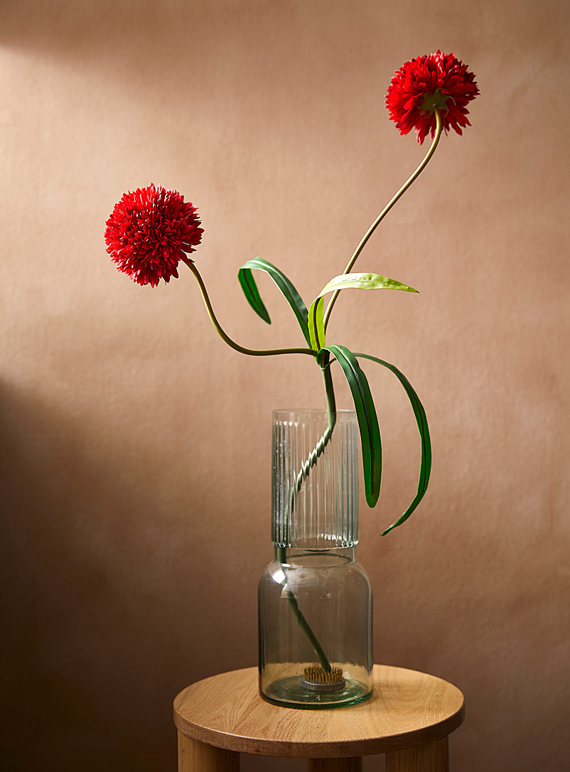 Simons Maison Red Artificial red chrysanthemum branch