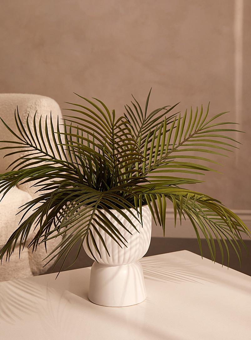 Simons Maison: La plante verte imitation palmier areca Vert