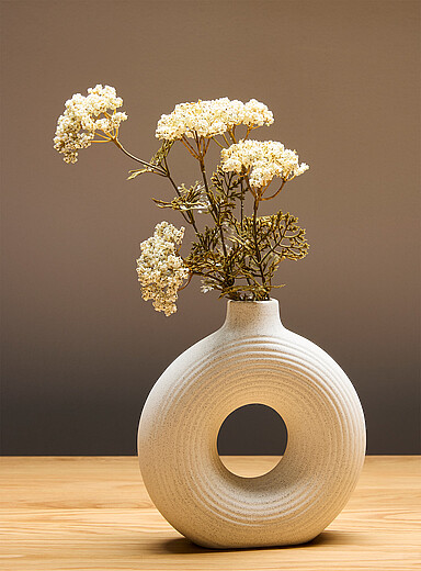 La branche imitation gypsophile blanche