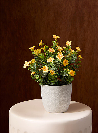 Simons Maison: La plante imitation petites fleurs color&eacute;es Rose