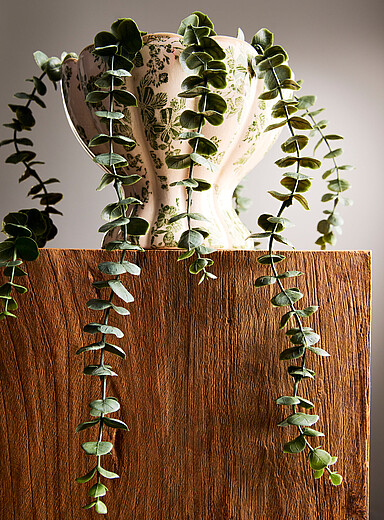 Artificial eucalyptus small green plant