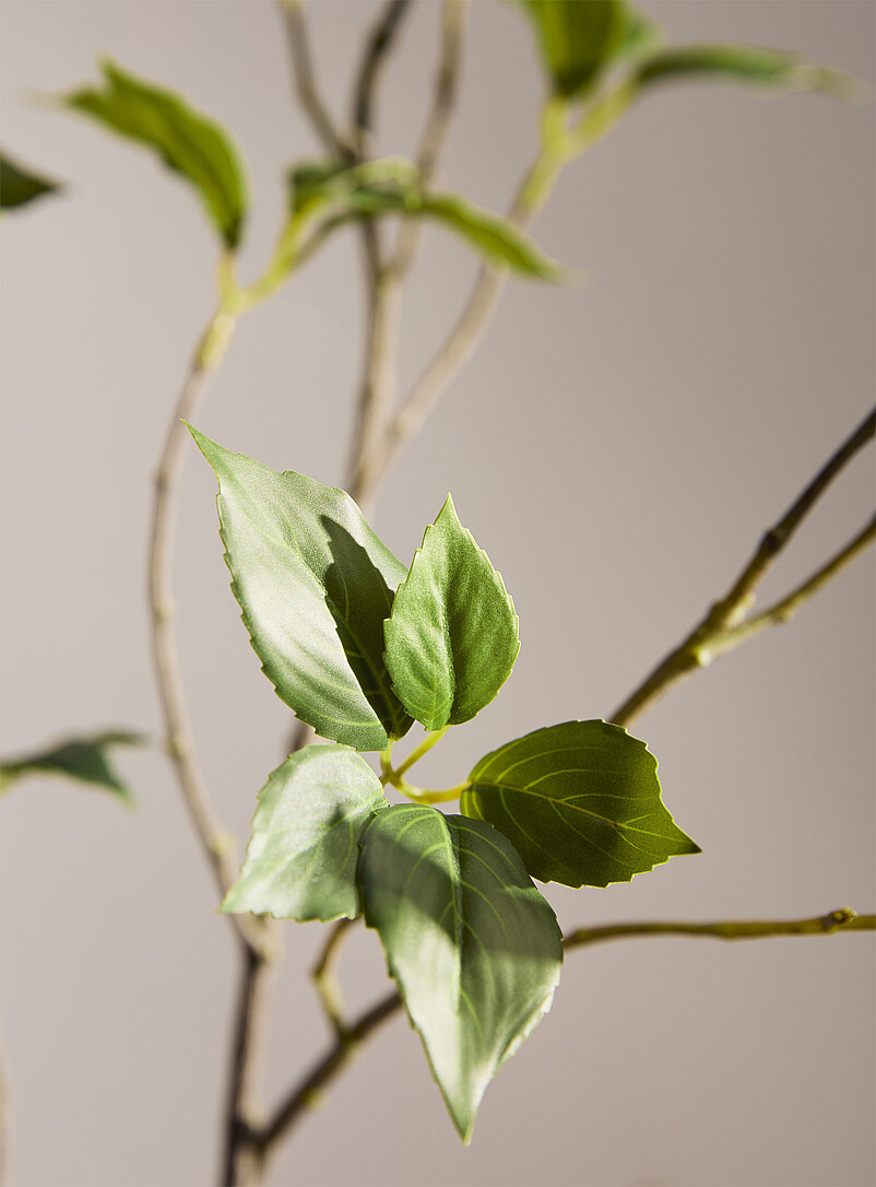 Artificial green foliage branch product image 2