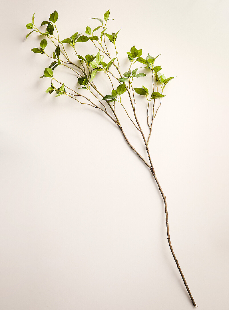 Artificial green foliage branch product image 3