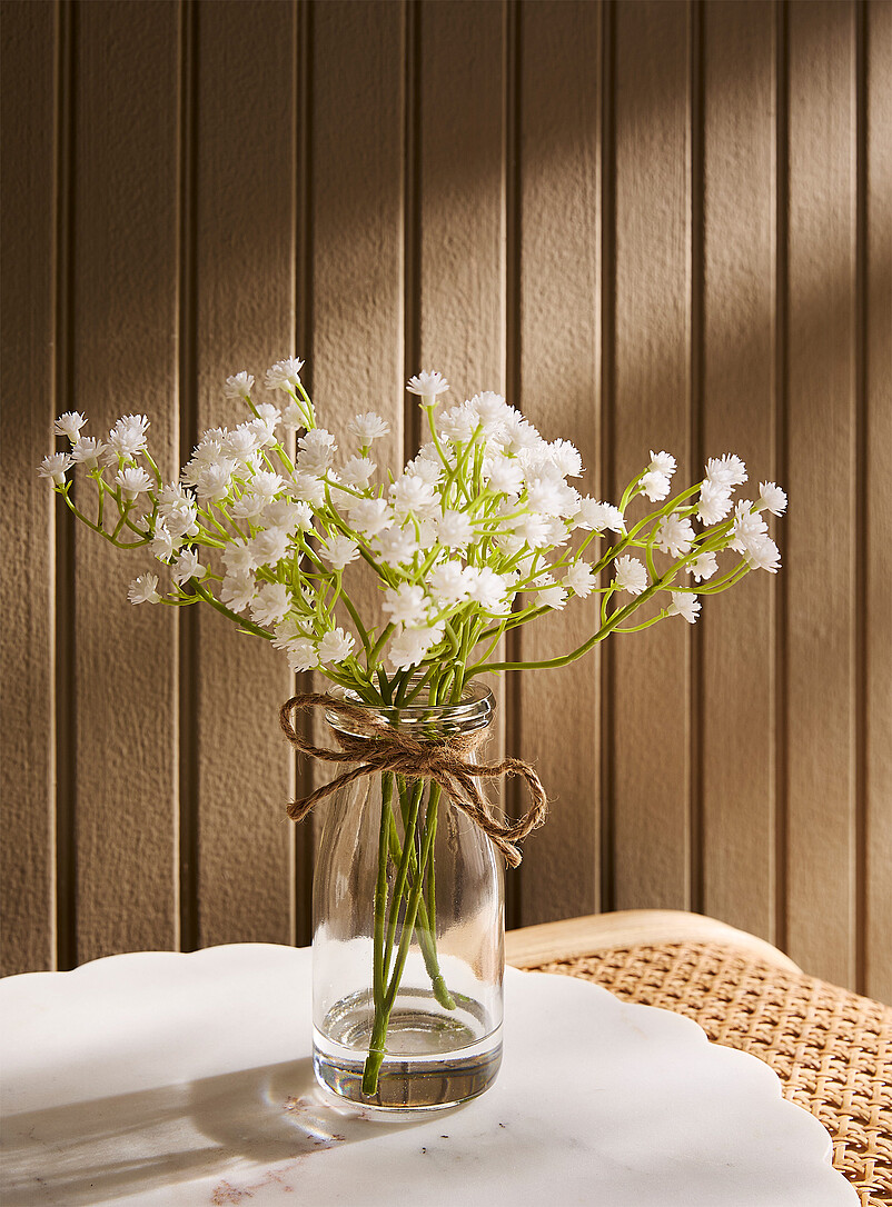 Faux Gypsophila Bouquet