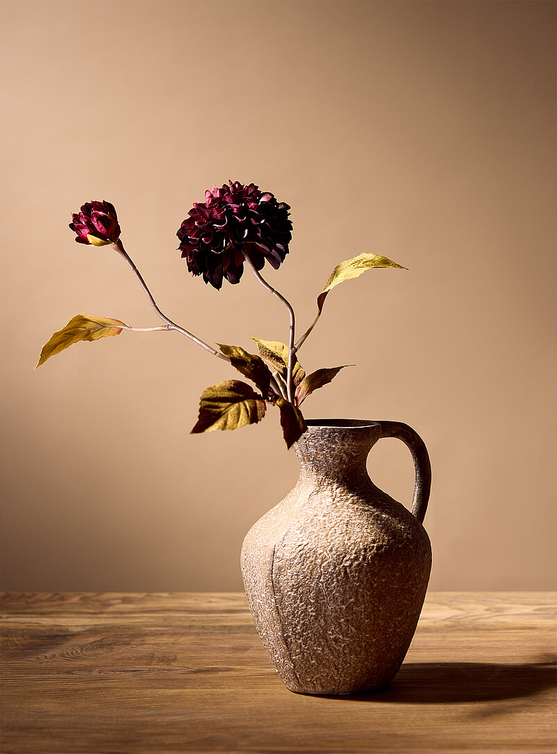 Artificial Dahlia Branch