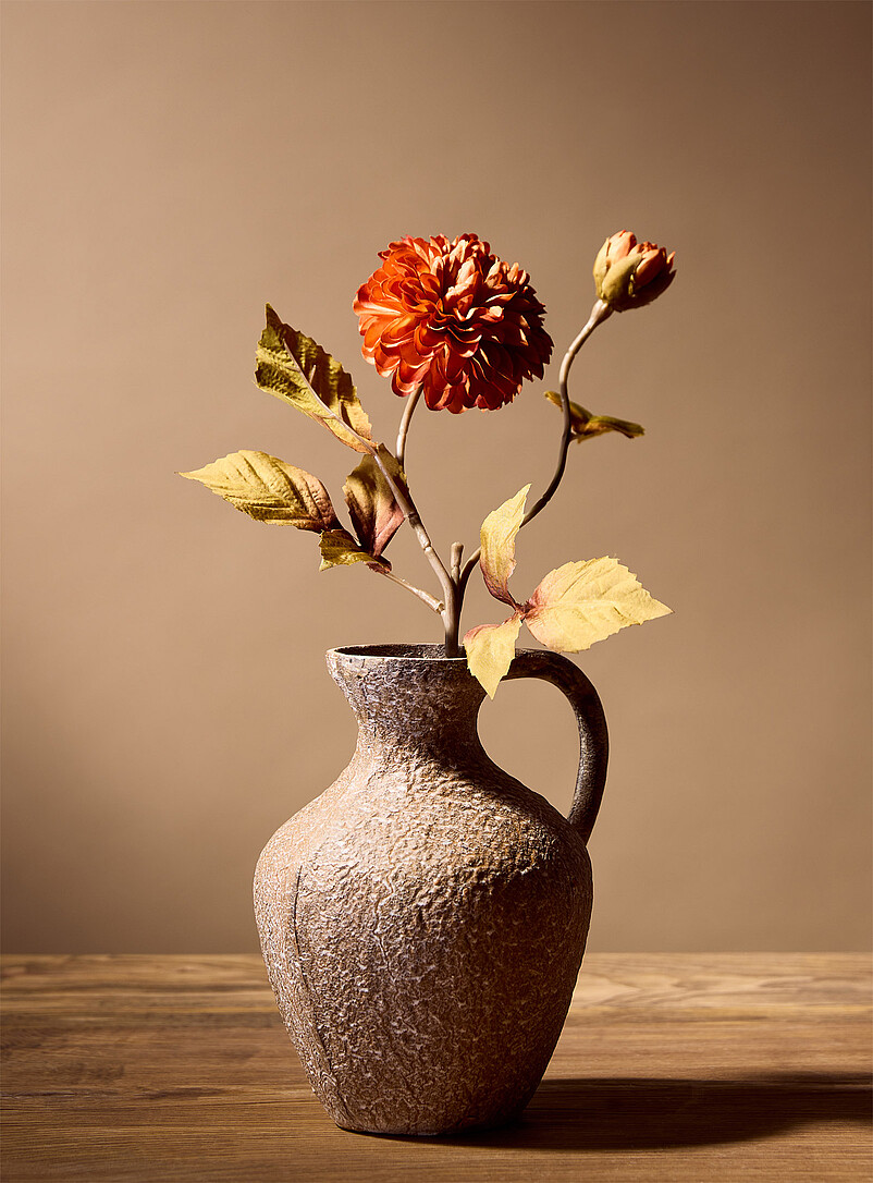 Artificial dahlia branch product image (primary)
