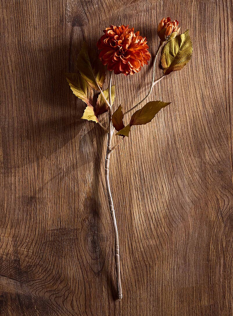 Artificial dahlia branch product image 2