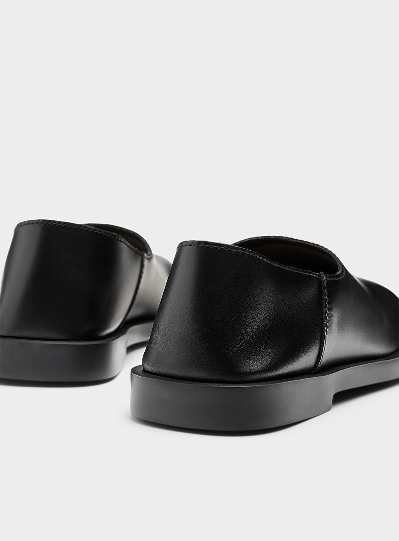 Camper: La chaussure Don cuir noir Homme Noir pour homme