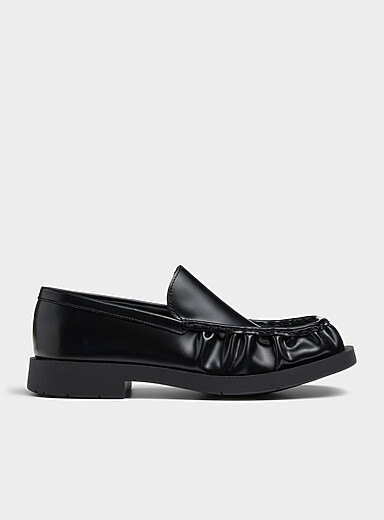 Camperlab Black 1978 gathered loafers Men for men
