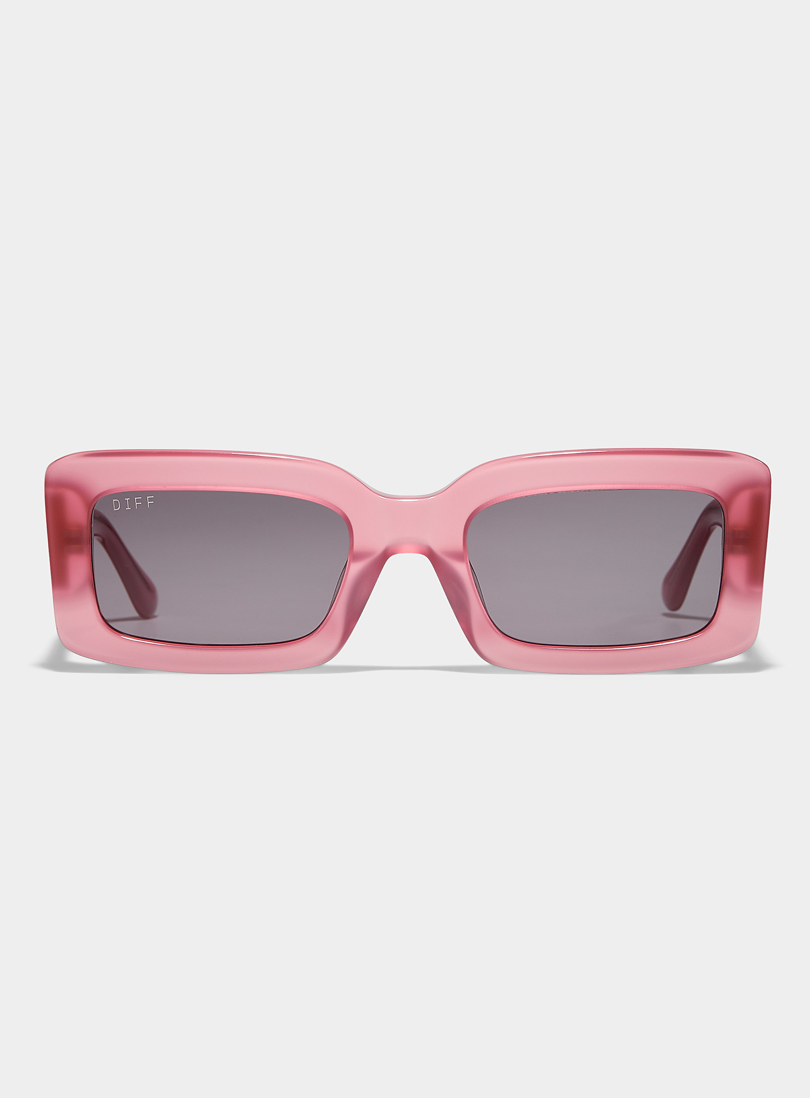DIFF - Women's Indy rectangular sunglasses