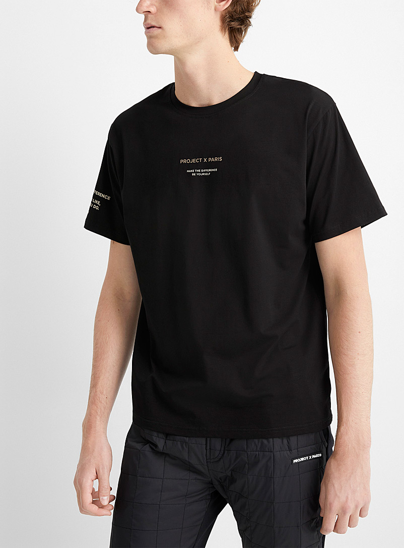 Make The Difference T-shirt | Project X Paris | Shop Men's Logo Tees ...