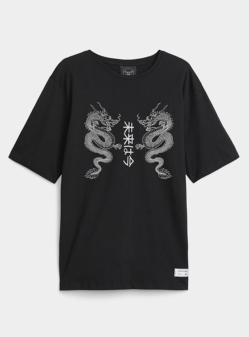 Asian Dragon T Shirt Project X Paris Shop Mens Printed And Patterned T Shirts Online Simons