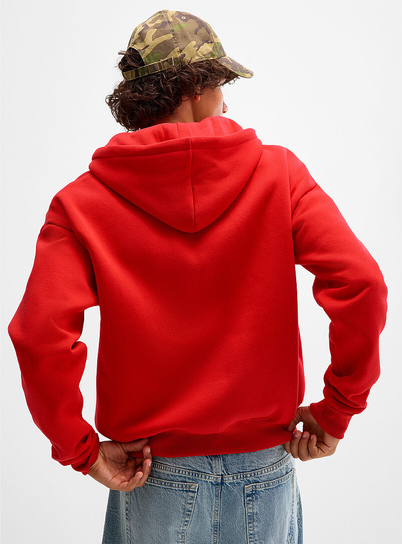 Star logo zip-up hoodie product image 2
