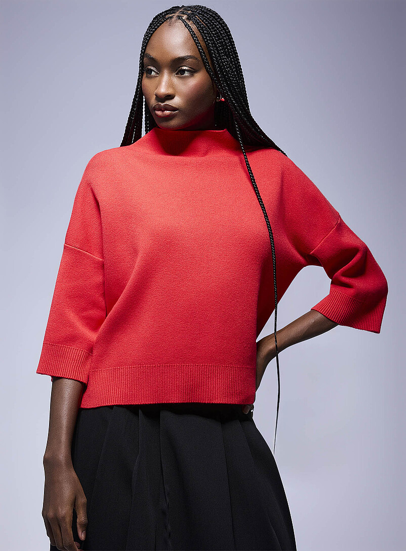 Cols roulés et Cols montants pour Femme | Simons Canada