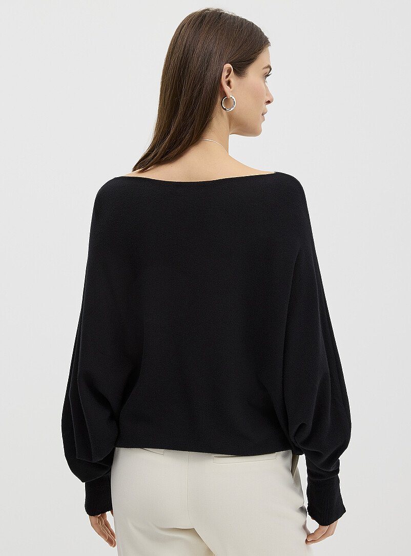 Loose boat-neck sweater Exclusive collection from Italy product image 2