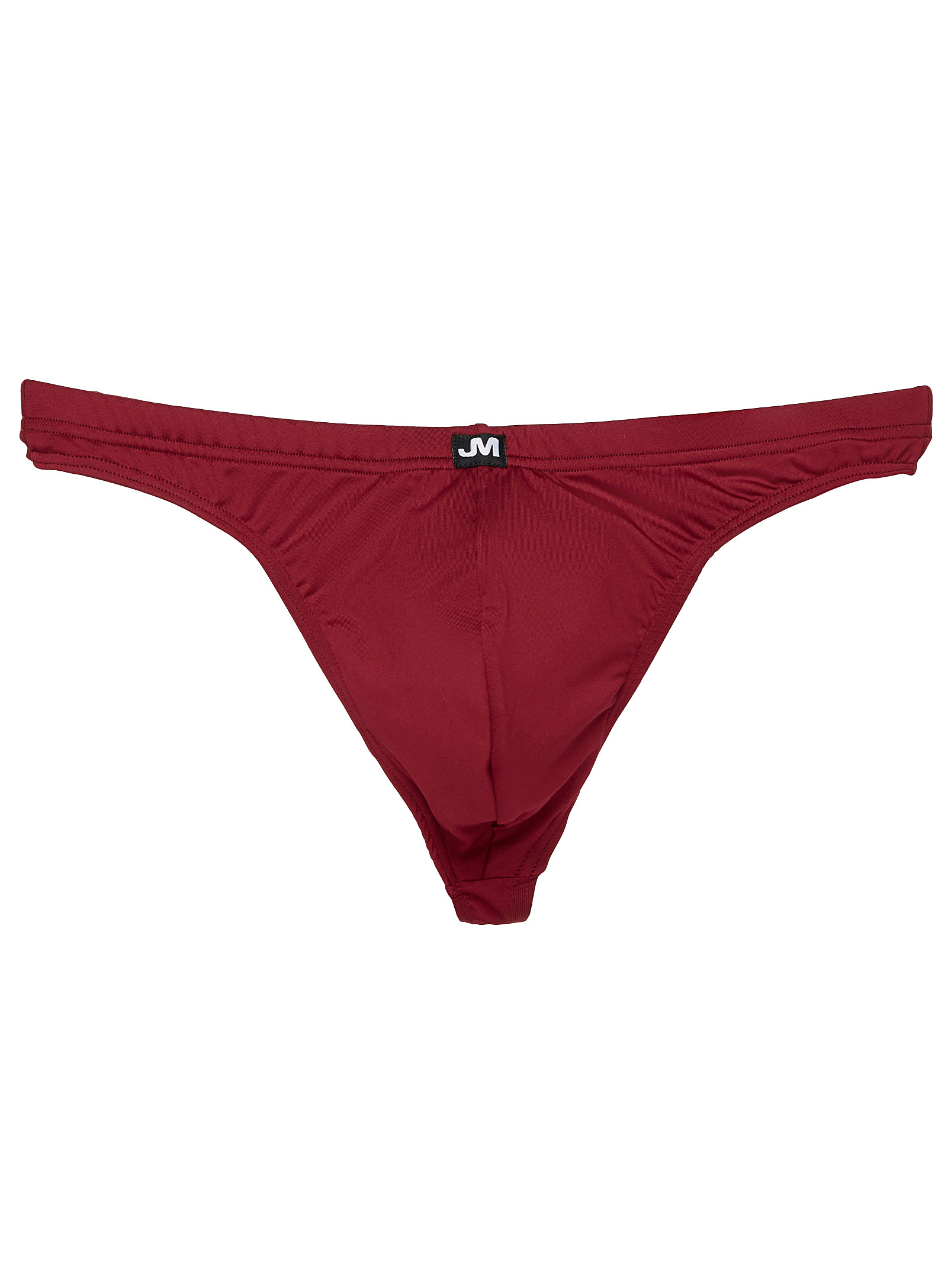 Jm Second Skin Thong In Red