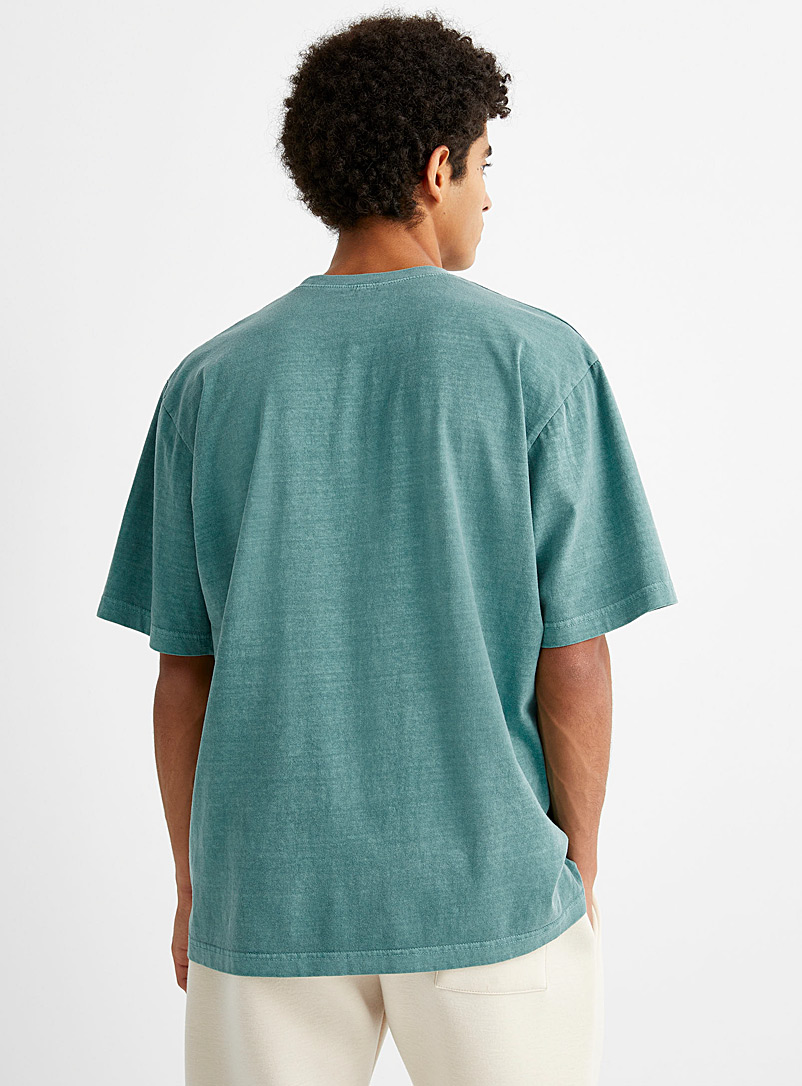 Le 31 Teal Faded XL T-shirt for men