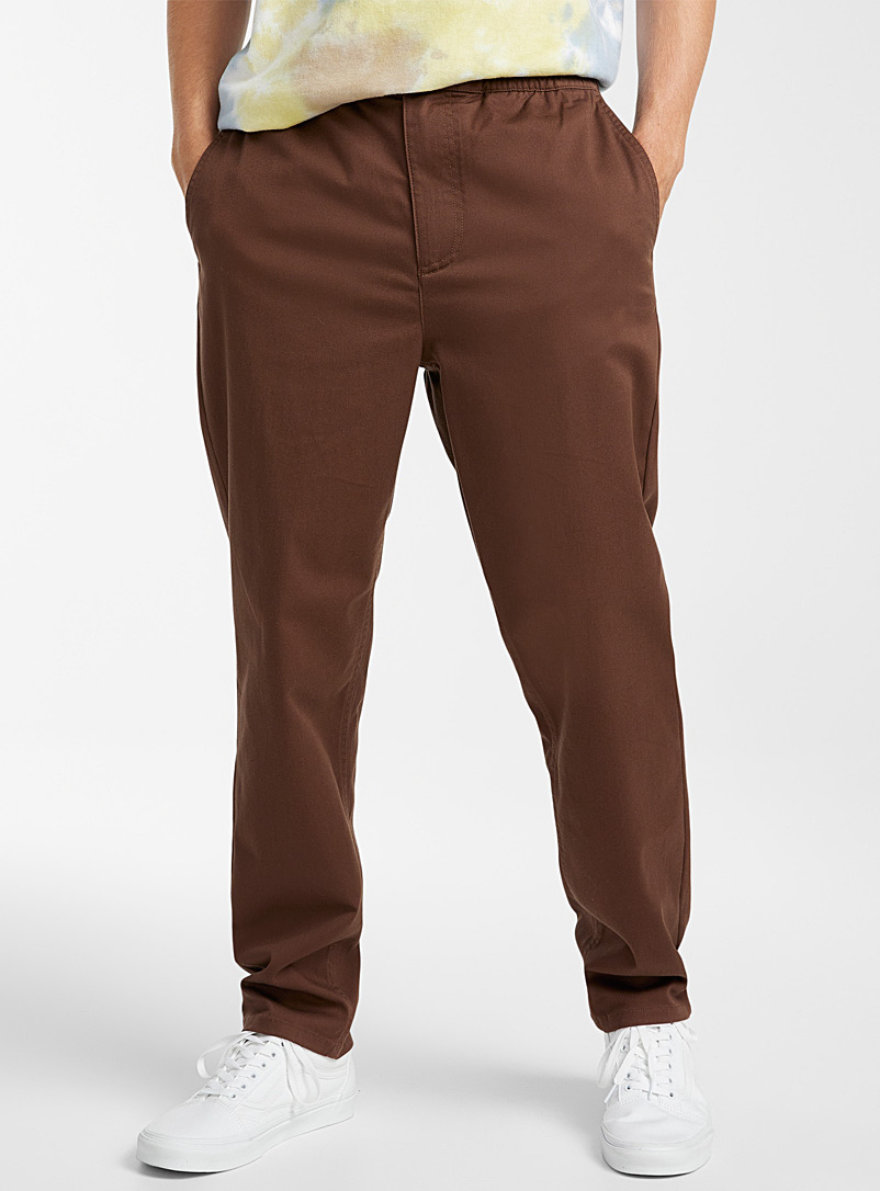Djab Sand Elastic-waist workwear pant Brooklyn fit - Tapered for men