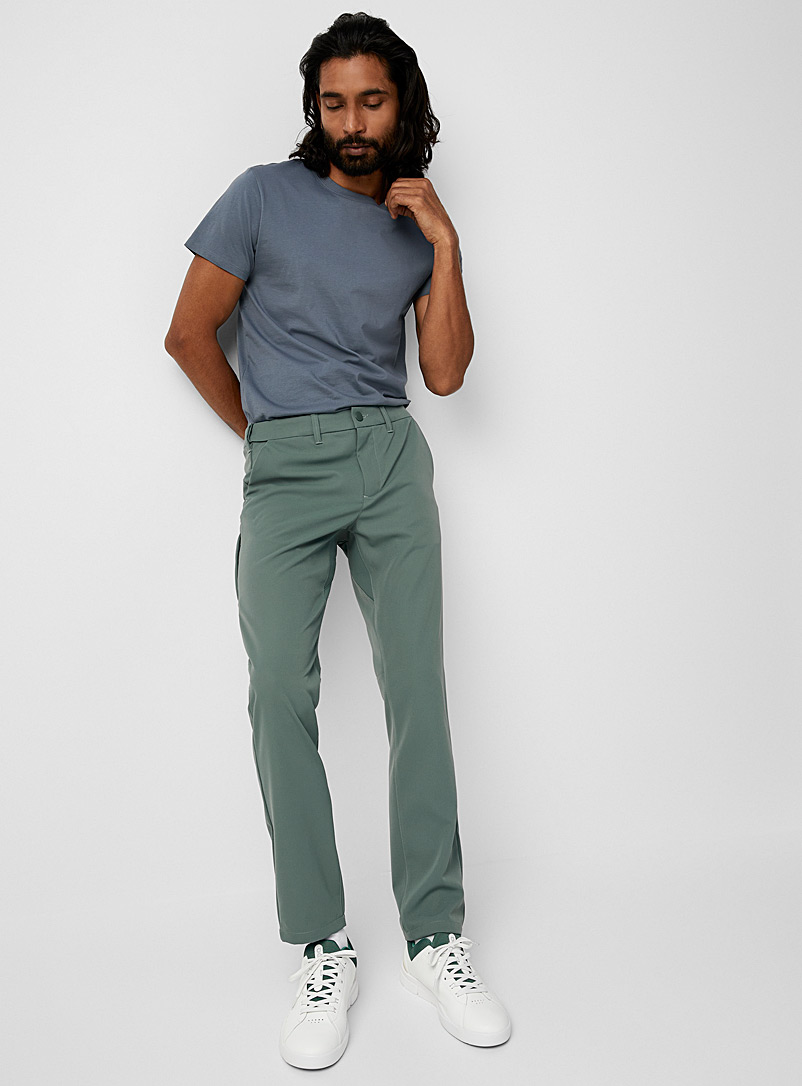 RALPH TWILL TECH - Pantalons - Chino - Homme - Green Lichen