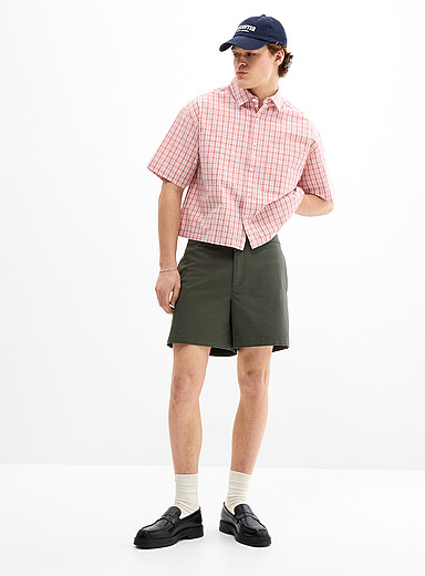 Le short chino 6 po <b>Coupe ample</b>