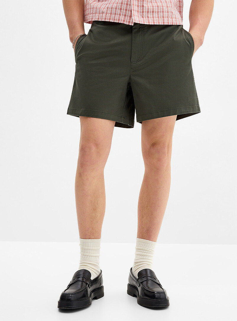 Djab: Le short chino 6 po <b>Coupe ample</b> Sable pour homme