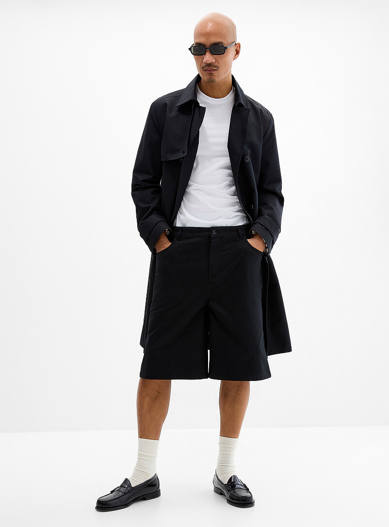 Le 31: Le bermuda chino ample <b>Longueur d'entrejambe : 28 cm (11 po)</b> Ivoire pour homme
