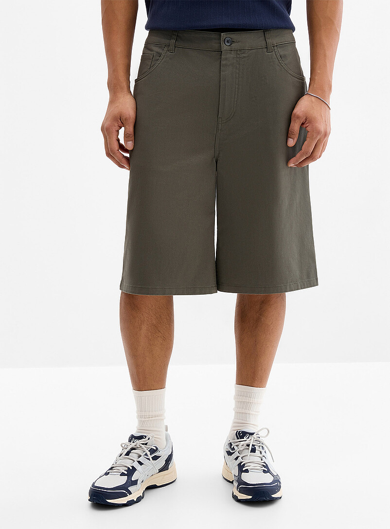 Le 31: Le bermuda chino ample <b>Longueur d'entrejambe : 28 cm (11 po)</b> Ivoire pour homme