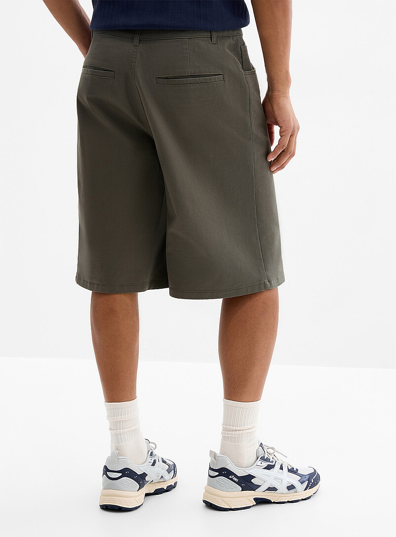 Le 31: Le bermuda chino ample <b>Longueur d'entrejambe : 28 cm (11 po)</b> Ivoire pour homme