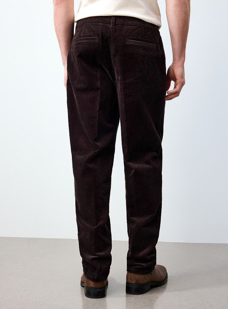 Corduroy pant Reykjavik fit - Tapered with pleats | Le 31 | | Simons