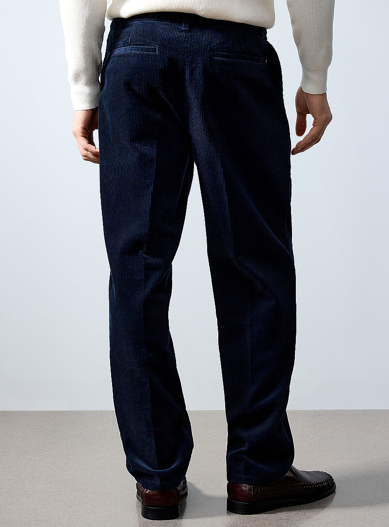 Corduroy pant Reykjavik fit - Tapered with pleats | Le 31 | | Simons