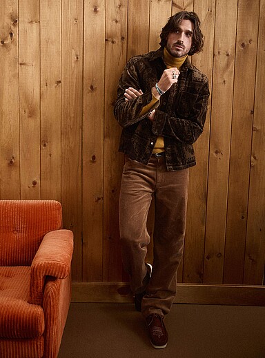 Corduroy 5-pocket pant <b>New York fit - Straight</b>