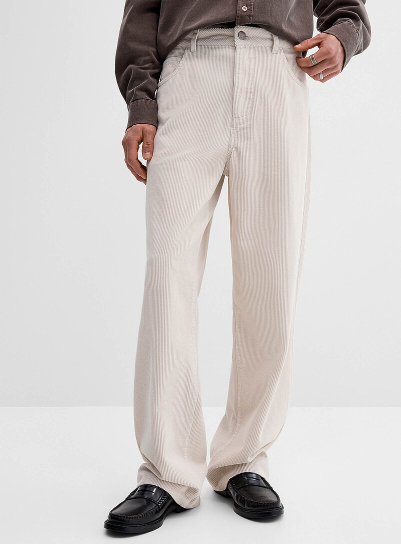 メンズウェア MS CORDUROY 5-POCKETS PANTS BRG253M36 Corduroy 5-pocket pant Wynwood fit - Relaxed | Djab | | Simons