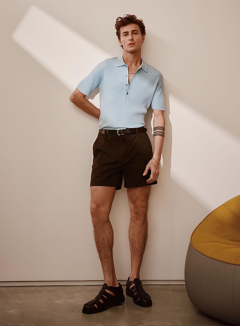 Stretch Chino Short Inseam: 5" (13 Cm)