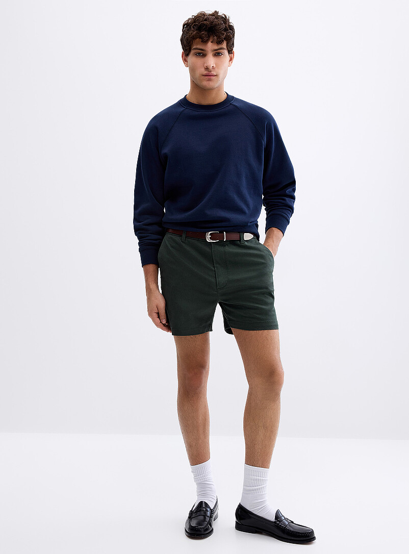 Stretch Chino Short Inseam: 5" (13 Cm)