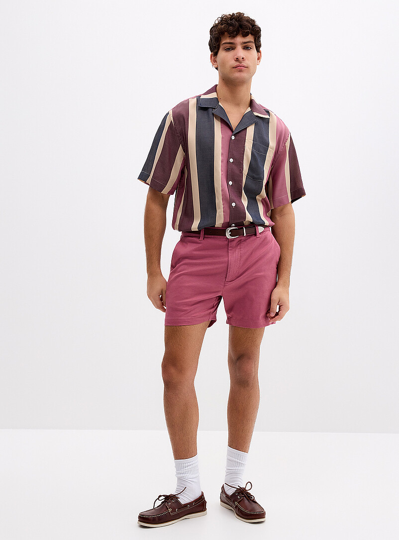 Stretch Chino Short Inseam: 5" (13 Cm)